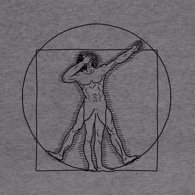 Virtruvian Dab by dumbshirts